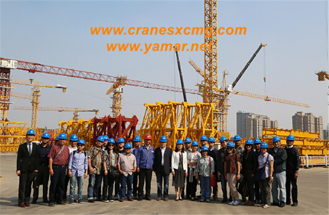 Customers from Indonesia order XCMG tower crane Customers from Indonesia order XCMG tower crane