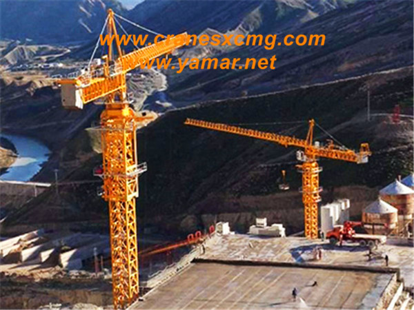 XCMG tower crane build bridge in Iran XCMG tower crane build bridge in Iran
