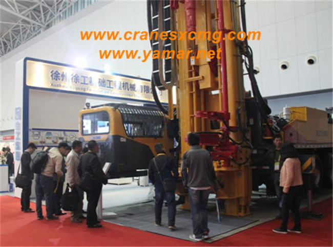 XCMG XSZ2000 deep drilling rig in International Mining Show XCMG XSZ2000 deep drilling rig in International Mining Show