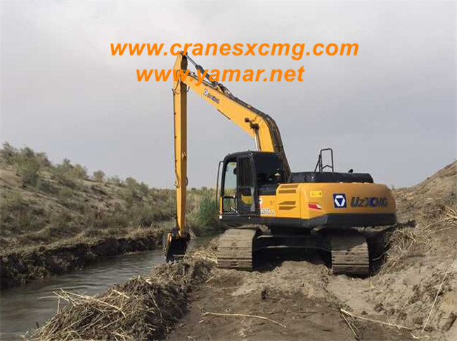 XCMG long boom excavator in Uzbekistan XCMG long boom excavator in Uzbekistan