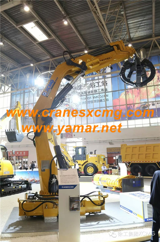 XCMG loader crane with grab XCMG Truck-mounted crane with grab