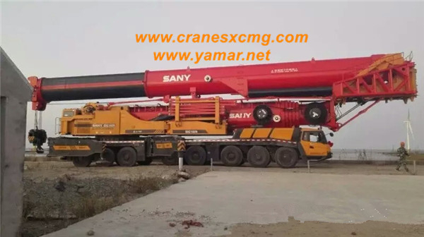 SANY SCC1020 truck crane special for wind power station-1 SANY SCC1020 truck crane special for wind power station-1