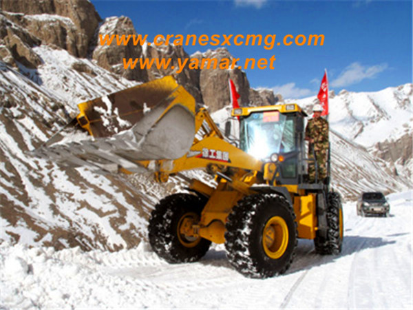 XCMG wheel loader climb mountain XCMG wheel loader climb mountain