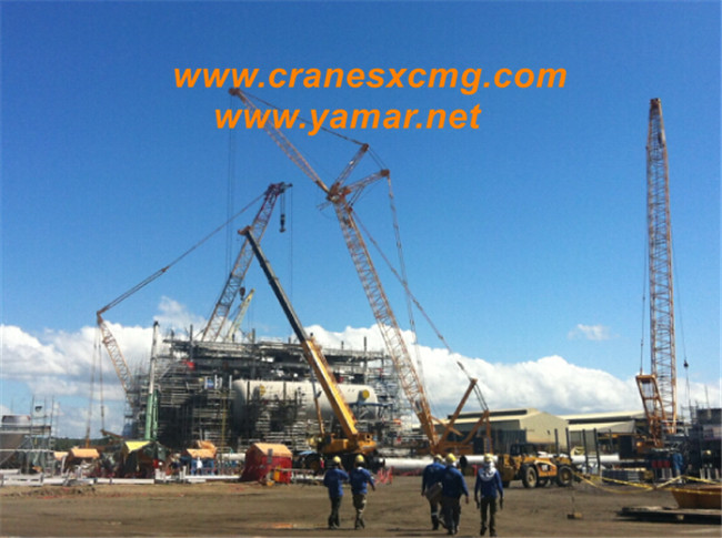 XCMG cranes build refinery in Philippine