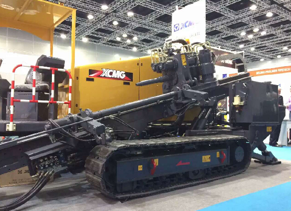 XCMG new products show in Asia international drill machine exhibition