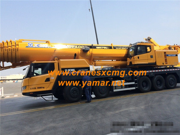 XCMG 100 ton new type truck crane XCT100