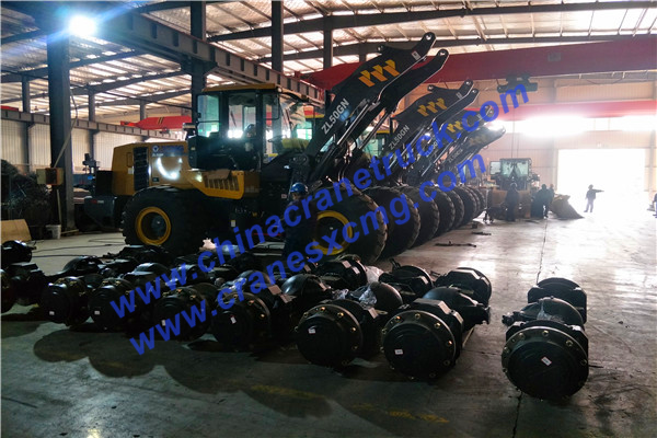 Customer order ZL50GN wheel loader axles