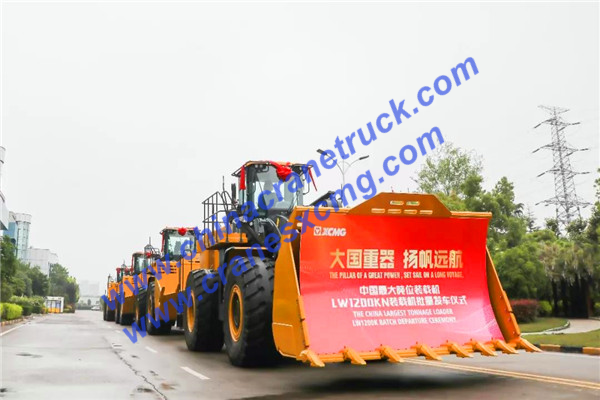 XCMG wheel loader, China No.1 brand of loader export