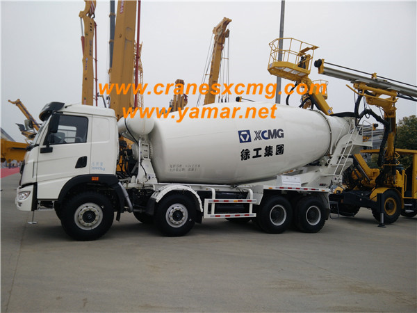 XCMG concrete mixer truck in fair
