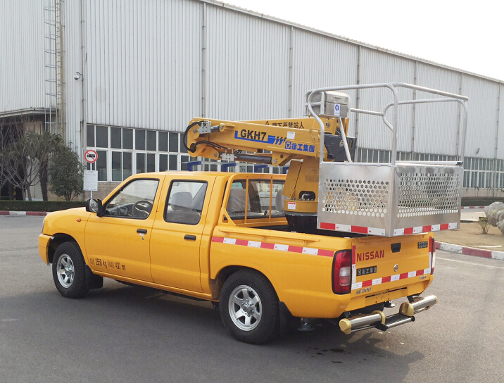 aerial working platform truck