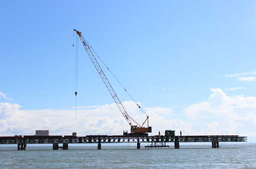 XCMG machines in Brunei