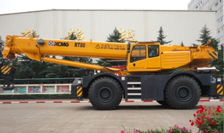 XCMG 80 ton Rough Terrain Crane RT80