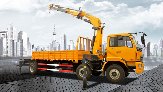 1 XCMG SQZ200K truck-mounted crane
