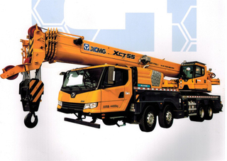 XCMG 55 ton truck crane XCT55L6