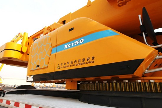 XCMG 55 ton truck crane XCT55L5 (2)