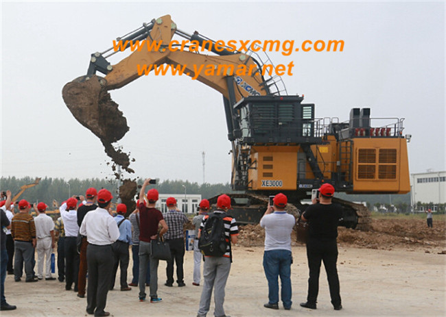 300 ton operating weight excavator model XE3000