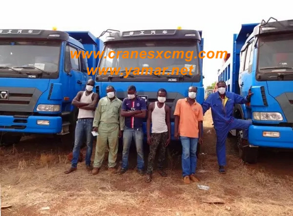 xcmg dump trucks at keller tower (4)