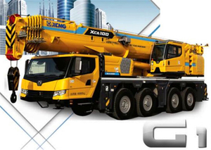 XCMG 100 ton all terrain crane XCA100E