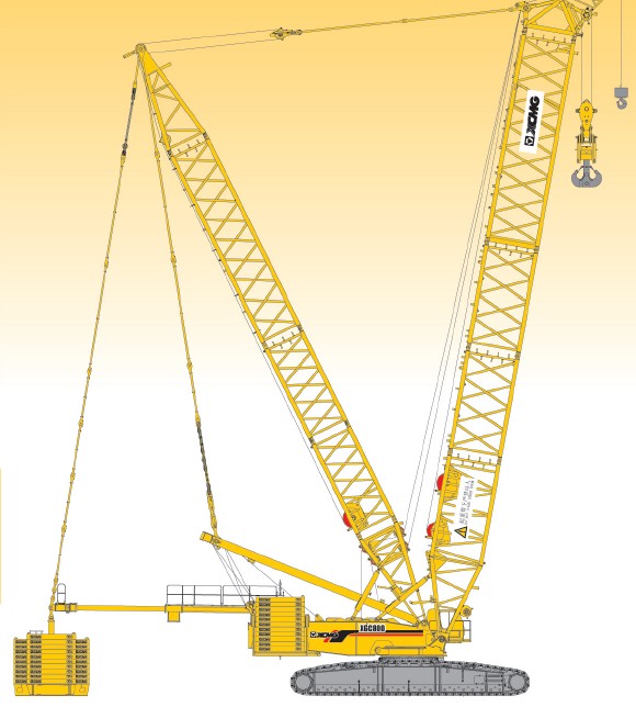 XCMG 800 ton Crawler Crane XGC800