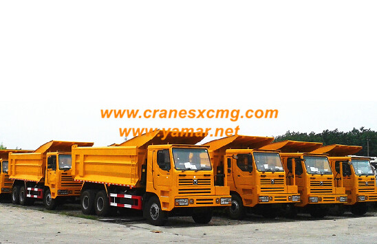 XCMG 76 ton off road wide body dump truck