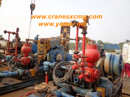 XCMG truck crane QY70K-I overturned (4)