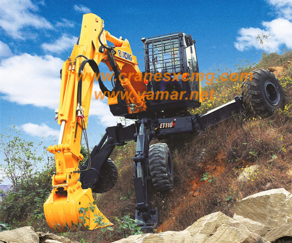 XCMG mobile walking excavator ET110