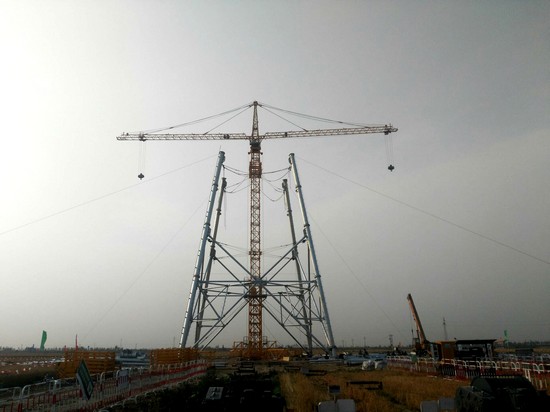 XCMG double boom tower crane XGT2T120 (1)