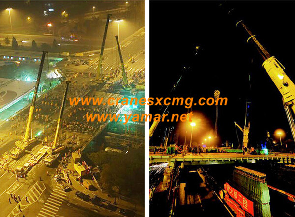 XCMG all terrain cranes make new record in Beijing
