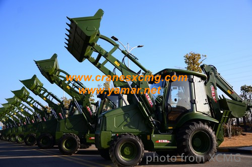 xcmg backhoe loader for oil field (2)