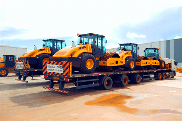 XCMG Brazil factory road roller export to Bolivia