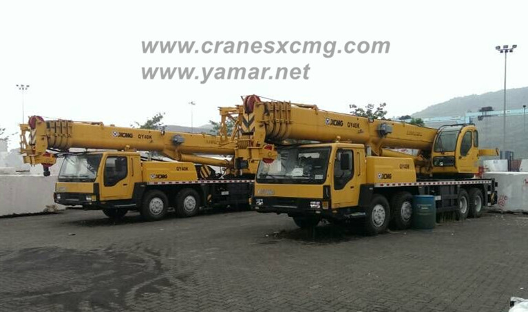 XCMG 40 ton truck crane QY40K price