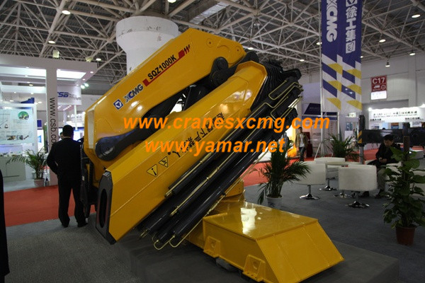 XCMG truck-mounted crane in Beijing Construction Machinery Show