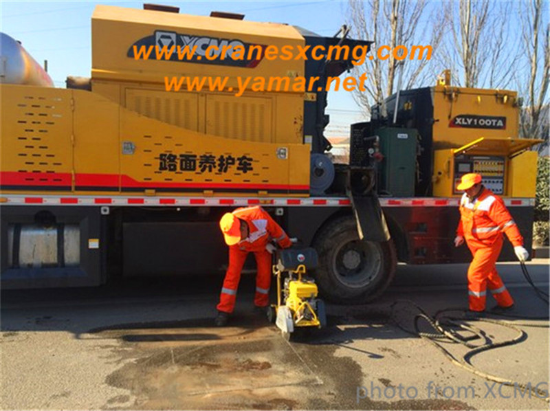 Xuzhou city held competition of road maintenance