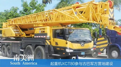 XCMG truck cranes in South America (3)
