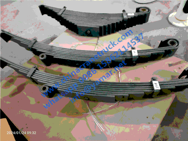 Customer order spring steel plate for XCMG truck cranes