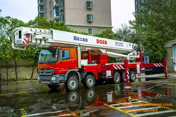 Aerial Ladder Fire Truck