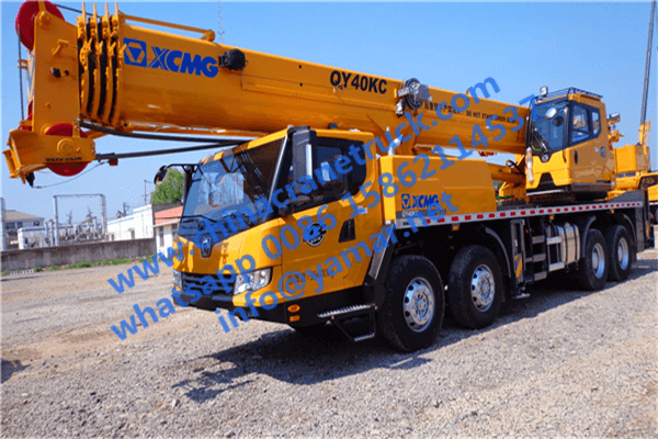 Customer order 40T truck crane from us