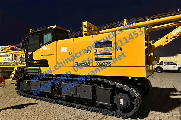 XGC75 Crawler Crane Transport And Shipment