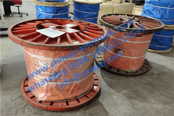 Customer Order More Than 10 Sets Wire Ropes for His XCMG Cranes