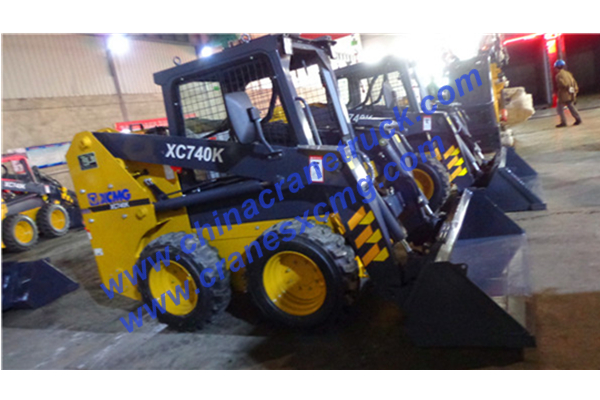 XCMG new skid steer loader XC740K export
