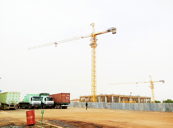 XCMG tower crane in Mali