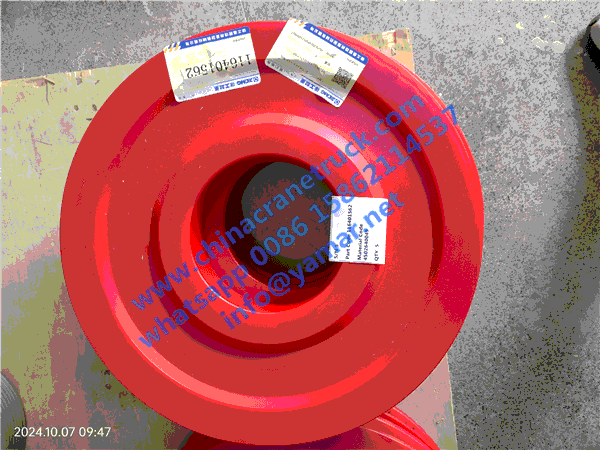 Customer Order Pulley for His XCMG Truck Cranes