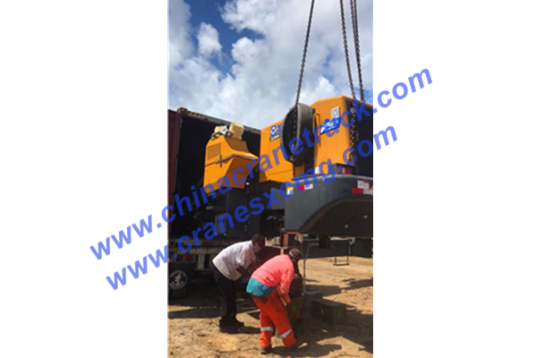 Customer assemble XCMG ZL50GN wheel loader