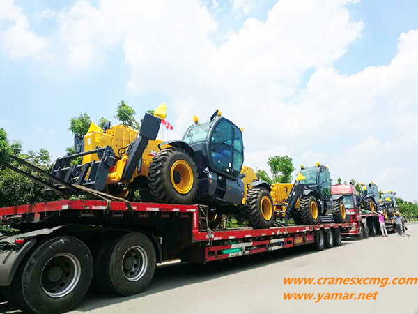 XCMG 17m telescopic forklift