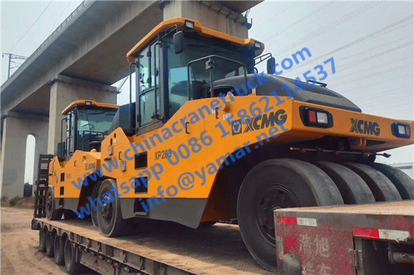 Customer Order XCMG Tyre Road Roller Model XP263