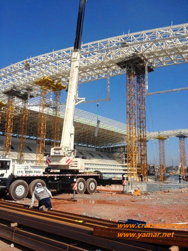 XCMG machines in Brazil